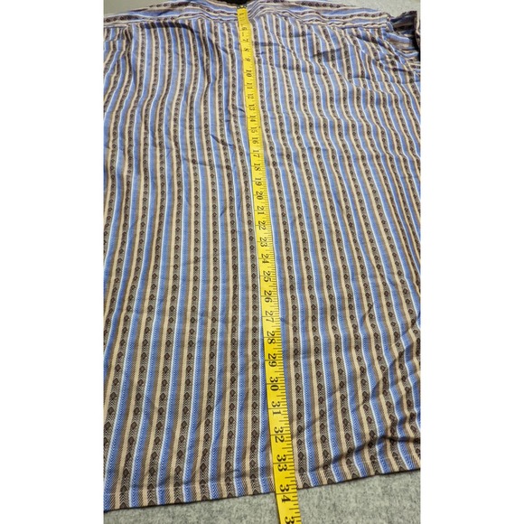 Inserch Icon Big & Tall Jacquard Cotton Men's 4XL Long Sleeve Dress Casual Shirt - Picture 4 of 8